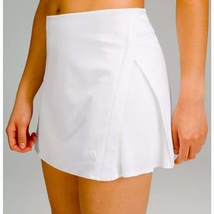 Lululemon Peek Pleat High Rise Tennis Skirt